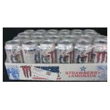 Monster strawberry lemonade 24 16oz cans