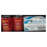2 folgers colombian 40.3 oz sugar cane packs