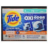 Tide laundry detergent pods 72 count