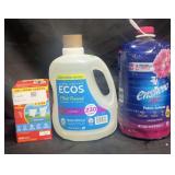 Bounce Dryer Sheets 400ct, Ecos Laundry Detergent