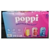Poppi 15pk variety cans 12 fl oz