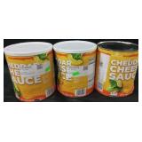 3 106oz cans cheddar cheese sauce