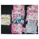 Girl's clothes from size 3M to 5T. Mostly bathing