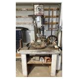 Powermatic drill press, model 1200, with foot