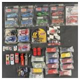 Collection of toy cars, Dale Earnhardt, Matt