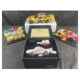 Group of NASCAR collectibles, die-cast cars &