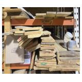 Group of premium wood, excluding covered pieces,