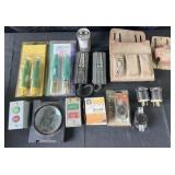 Group of electrical testers, supplies and more