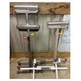 4 adjustable roller stands