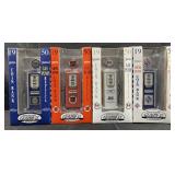 4 Gearbox Collectible miniature gas pumps in