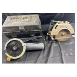 Craftsman Twin Cutter Saw & 7' circular saw