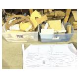 Group of custom woodworking jigs, templates and