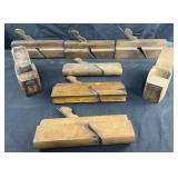 8 antique wood planes, Josiah King and more,