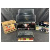 Group of die-cast cars, coin banks and more