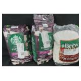 2 Starbucks espresso roast coffee 32oz. Brew rite