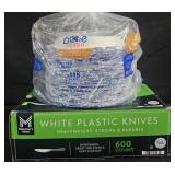 Dixie deep dish paper plates 115 count. White