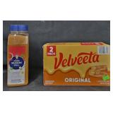 Morton Season Salt 35oz. Velveeta cheese loaves 2