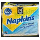 4pk 1200 300 per pack napkins