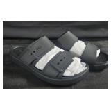 Crocs buckled slides women's size 10