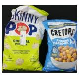 Gh cretors cheese and caramel mix 23.5oz.  Skinny