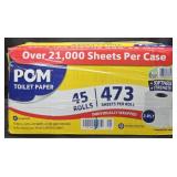 POM Toilet paper 45 rolls