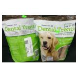 2 30 dental treats for dogs 60oz