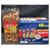 44oz Peanut butter filled pretzels. 48pk Planters