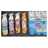 4- Febreze air freshener 8oz each. Lysol