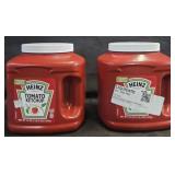 2- Heinz ketchup 114oz each