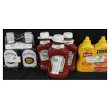 2pk sweet baby rays BBQ 40oz.  3pk hienz ketchup