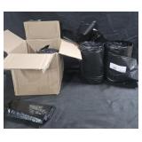 Trash bags out of boxes. 4 medium size rolls,