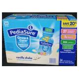 24pk pediasure vanilla shakes
