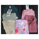 Women's size X-Small shirts and pants. Some New