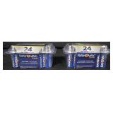 2- Rayovac AA Batteries 24 count each