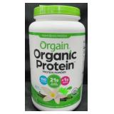 Orgain organic protein powder 43.8oz