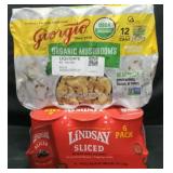 Giorgio organic mushrooms 12pk. 6pk Lindsay