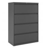 MSRP: $499 Hirsh 36' Wide 4 Drawer Metal Lateral
