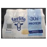 Fairlife Vanilla Protein shakes 12 count 11oz