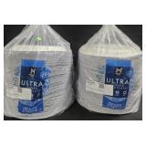 2- Ultra paper dinner plates 204 count each