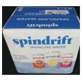 Spindrift 24pk sparkling water 12oz cans