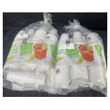 2- Translucent 12 oz cups 300 per pack
