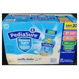 Pediasure vanilla shakes 24pk