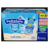 24pk pediasure vanilla shakes