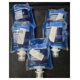 5- Antibacterial foaming hand soap refills 33oz