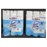 6- Lysol Disinfectant spray 19oz each
