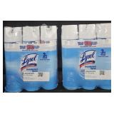 6- Lysol Disinfectant spray 19oz each