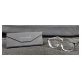 Prescription glasses, frames and case