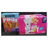 18pk Bobos pb and js variety pk. Pillsbury