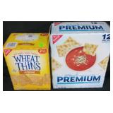 Wheat thins original 2lb 8oz. Crackers. Nabisco
