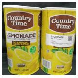 2 5lb country time lemonade mix
